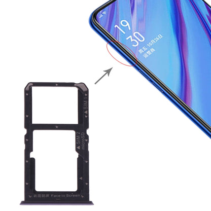 For OPPO A9 SIM Card Tray + SIM Card / Micro SD Card, For OPPO A9