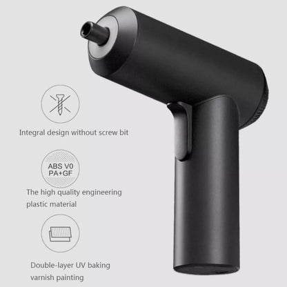 Original Xiaomi Mijia Cordless Rechargeable Screwdriver With 12 PCS  S2 Screw Bits, With 12 PCS S2 Screw