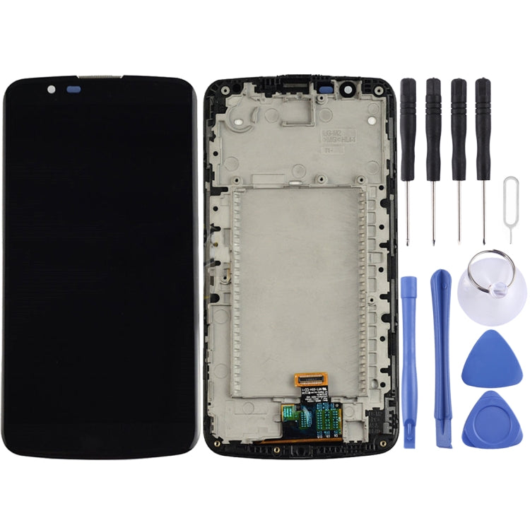 LCD Screen and Digitizer Full Assembly with Frame for LG K10 , For LG K10