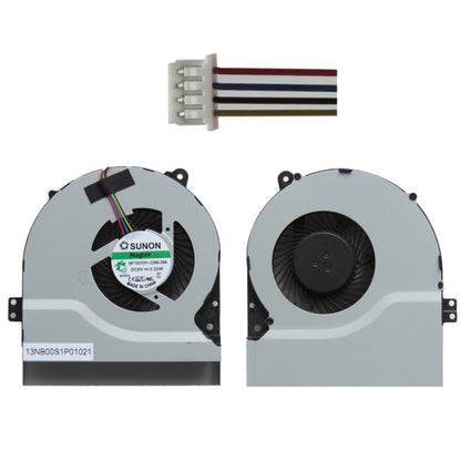 1.56W Laptop Radiator Cooling Fan CPU Cooling Fan for ASUS X550V / X450, For X550V / X450