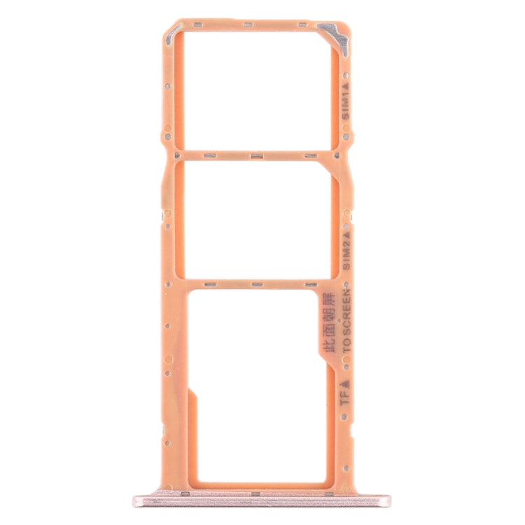 SIM Card Tray + SIM Card Tray + Micro SD Card Tray for Huawei Y5 (2019), For Huawei Y5 (2019)
