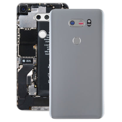 Battery Back Cover with Camera Lens Frame & Fingerprint Sensor for LG V30 / VS996 / LS998U / H933 / LS998U / H930, For LG V30(with Fingerprint Sensor)