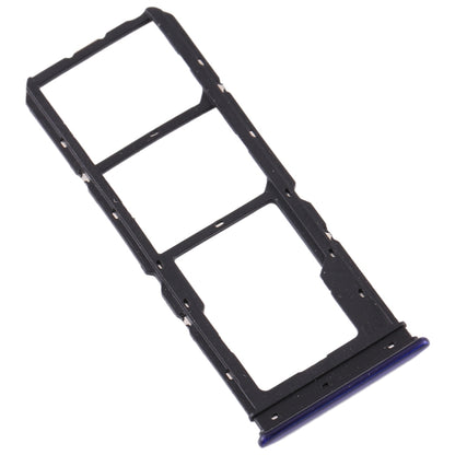 For Vivo  Y7s SIM Card Tray + SIM Card Tray + Micro SD Card Tray, For Vivo Y7s