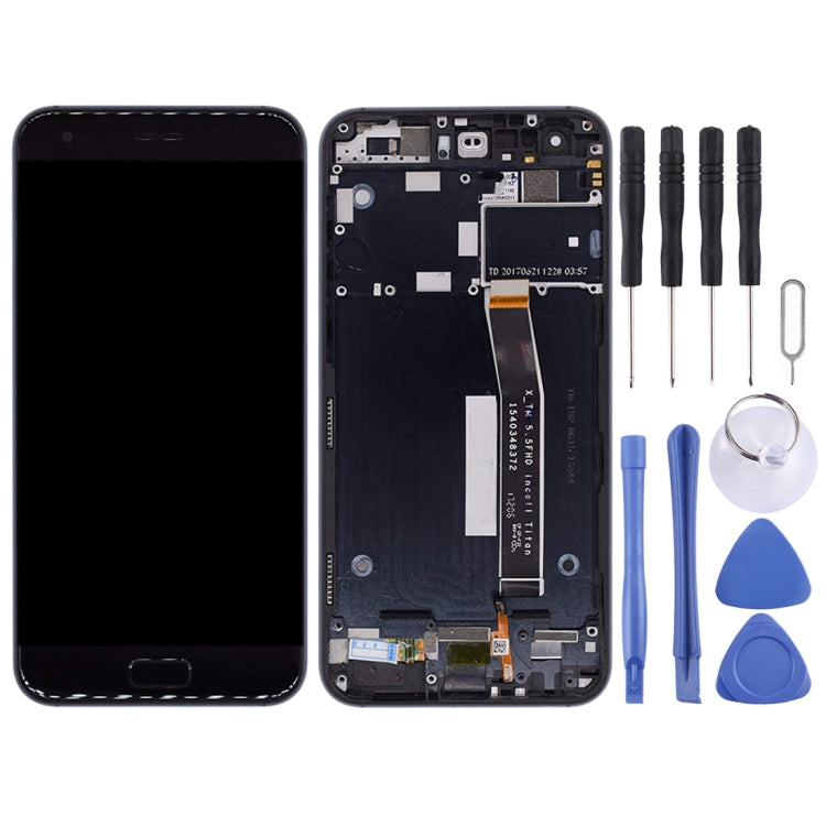 LCD Screen and Digitizer Full Assembly with Frame for Asus ZenFone 4 ZE554KL Z01KDA Z01KD Z01KS, For Asus ZE554K, For Asus ZE554KL