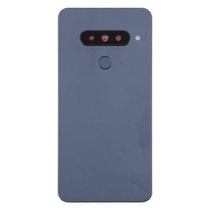 Battery Back Cover with Camera Lens Frame & Fingerprint Sensor for LG G8s ThinQ, For LG G8s ThinQ with Fingerprint
