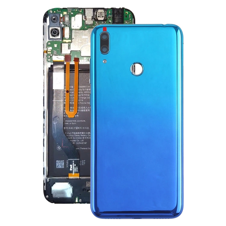 Original Battery Back Cover with Camera Lens Frame & Side Keys for Huawei Y7 Prime (2019), For HuaweiY7 Prime (2019)(Original)