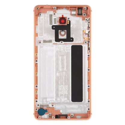 Battery Back Cover with Camera Lens Frame & Side Keys for Nokia 6 TA-1000 TA-1003 TA-1021 TA-1025 TA-1033 TA-1039, For Nokia 6