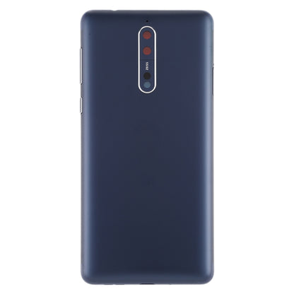 Battery Back Cover with Camera Lens Frame & Side Keys for Nokia 8 / N8 TA-1012 TA-1004 TA-1052, For Nokia 8