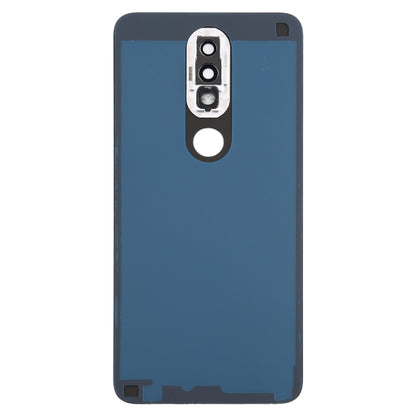 Battery Back Cover with Camera Lens Frame for Nokia X6 (2018) / 6.1 Plus TA-1099 TA-1103, For Nokia X6 (2018)