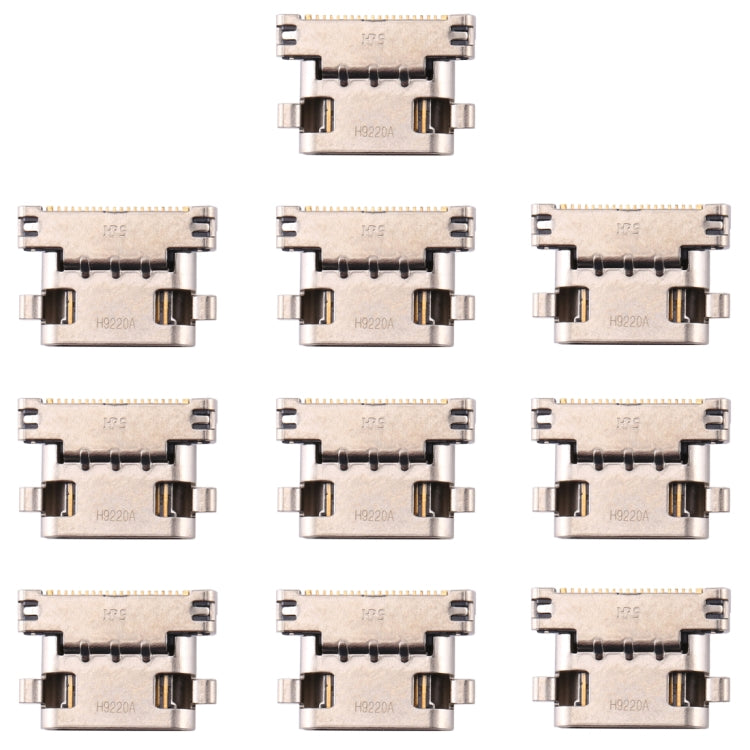 10 PCS Charging Port Connector for HTC U Play, For HTC U Play