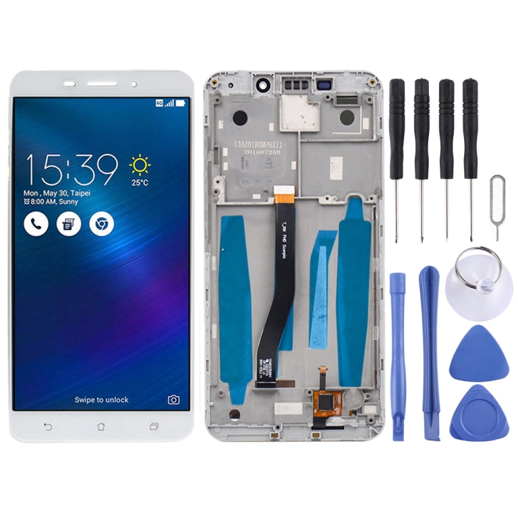 LCD Screen and Digitizer Full Assembly with Frame for Asus ZenFone 3 Laser ZC551KL Z01BD, For Asus ZC551K, For Asus ZC551KL