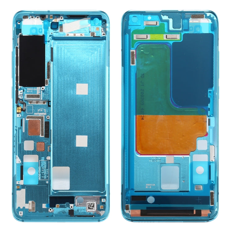 Front Housing LCD Frame Bezel Plate for Xiaomi Mi 10 5G / Mi 10 Pro 5G, For Mi 10 5G, For Xiaomi  Mi 10 5G (Grey)