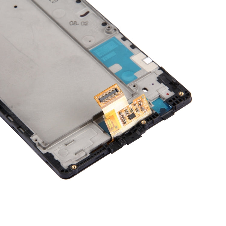 LCD Screen and Digitizer Full Assembly with Frame for LG X Power / K220 , For LG X Power