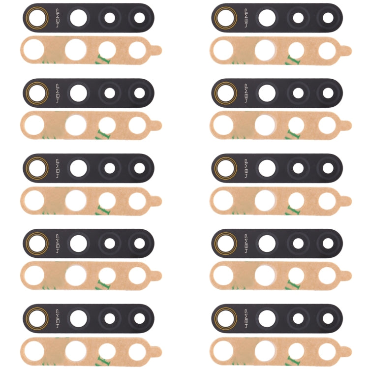 For OPPO Realme 5 Pro / Realme Q 10pcs Back Camera Lens, For OPPO Realme 5 Pro
