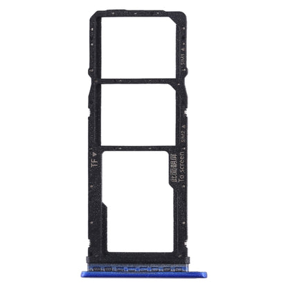 SIM Card Tray + SIM Card Tray + Micro SD Card Tray for Huawei Enjoy 10 / Honor Play 3, For Huawei Enjoy 10 (Dark Blue), For Huawei Enjoy 10, For Huawei Enjoy 10(Purplish Red)