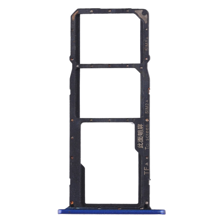 SIM Card Tray + SIM Card Tray + Micro SD Card Tray for Huawei Honor Play 3e, For Huawei Honor Play 3e