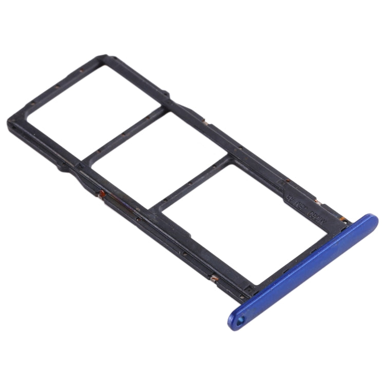 SIM Card Tray + SIM Card Tray + Micro SD Card Tray for Huawei Honor Play 3e, For Huawei Honor Play 3e