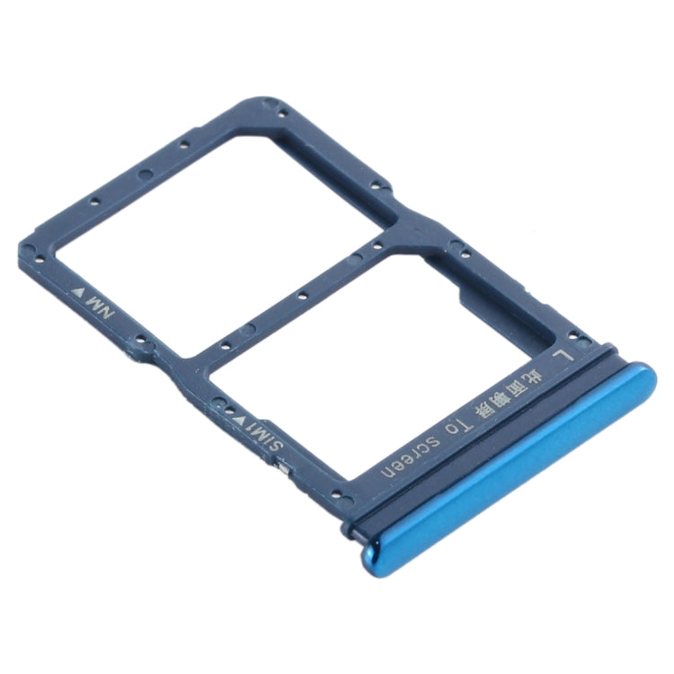 SIM Card Tray + NM Card Tray for Huawei Honor 20 Lite, For Huawei Honor 20 Lite, For Huawei Honor 20 Lite (Baby Blue)
