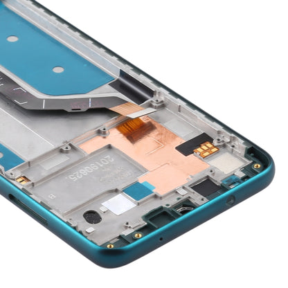 LCD Screen and Digitizer Full Assembly with Frame for Nokia 7.2 TA-1196, For Nokia 7.2