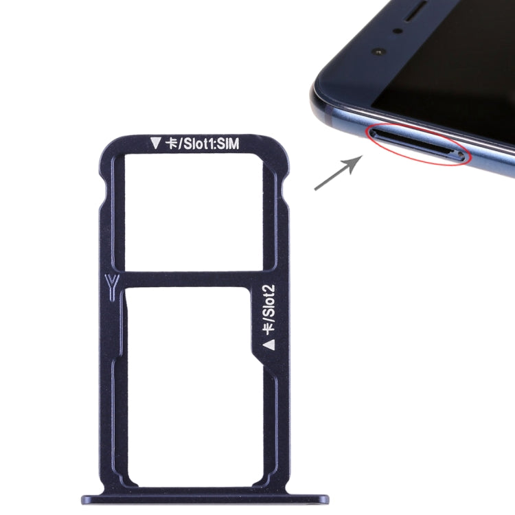 SIM Card Tray + SIM Card Tray / Micro SD Card for Huawei Honor 8, For Huawei Honor 8, For Honor 8, For Huawei 8