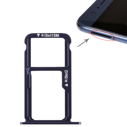 SIM Card Tray + SIM Card Tray / Micro SD Card for Huawei Honor 8, For Huawei Honor 8, For Honor 8, For Huawei 8