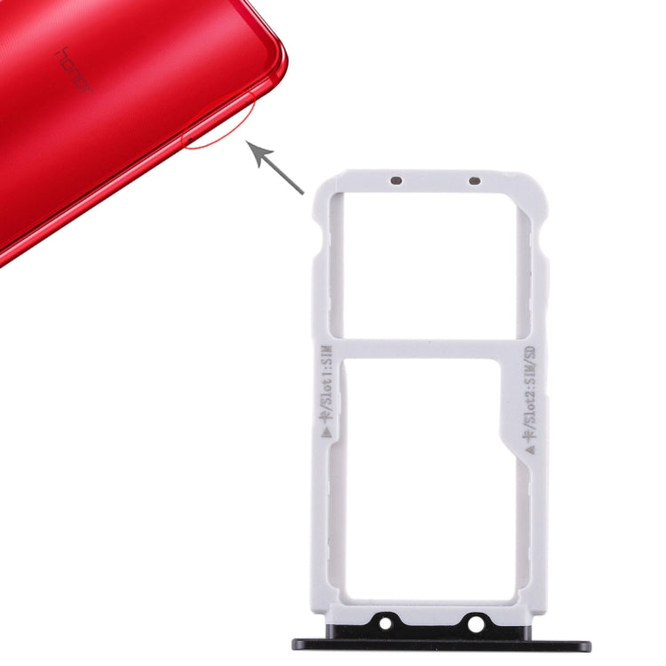SIM Card Tray + SIM Card Tray / Micro SD Card for Huawei Honor View 10 / V10, For Honor View 10 / V10, For Honor V10, For Huawei View 10 / V10