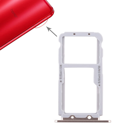 SIM Card Tray + SIM Card Tray / Micro SD Card for Huawei Honor View 10 / V10, For Honor View 10 / V10, For Honor V10, For Huawei View 10 / V10