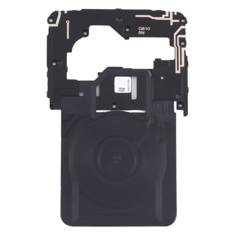 Motherboard Frame Bezel with NFC for LG G8s ThinQ LM-G810 LM-G810EAW, For LG G8s ThinQ