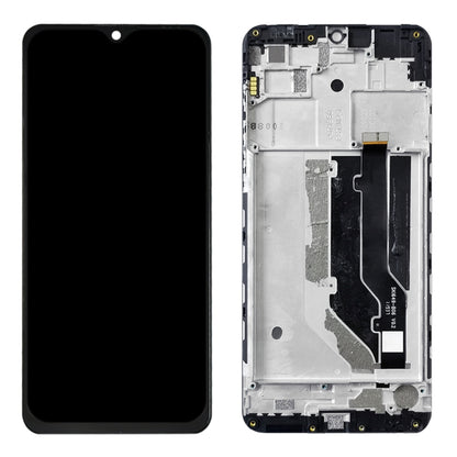 LCD Screen and Digitizer Full Assembly with Frame for ZTE Blade 20 Smart / V1050, For ZTE Blade 20 Smart