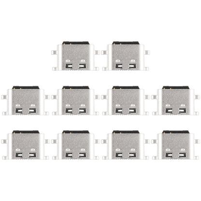 For Meizu Meilan X 10pcs Charging Port Connector, For Meizu Meilan X