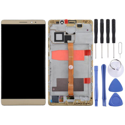 For Huawei Mate 8 LCD Screen and Digitizer Full Assembly with Frame, For Huawei Mate 8, Mate 8
