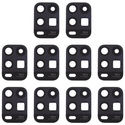 10 PCS Back Camera Lens for Xiaomi Mi 10 Youth 5G, For Xiaomi Mi 10 Youth 5G