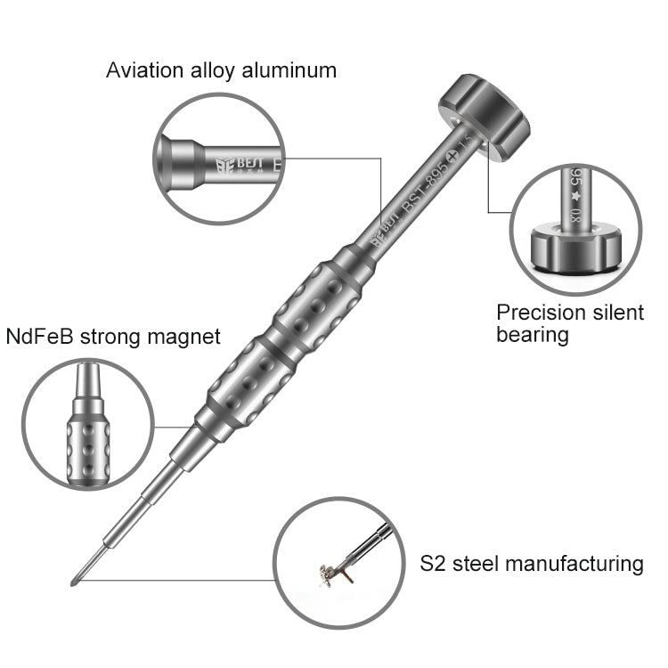 BEST BST-895 6 in 1  Mobile Phone Screwdriver For Mobile Phone Dismantling Screwdriver, BST-895