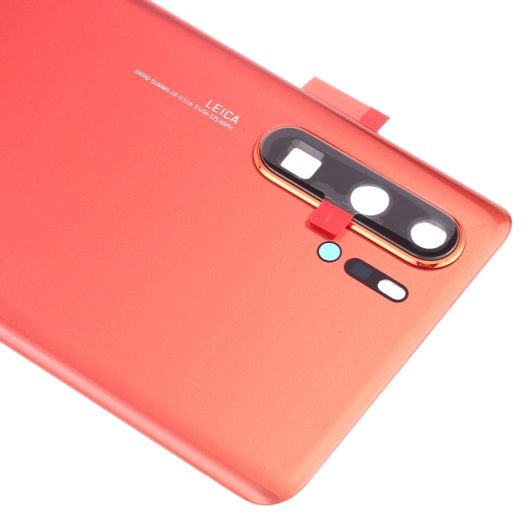 Original Battery Back Cover with Camera Lens Frame for Huawei P30 Pro, For Huawei P30 Pro (Orange), For Huawei P30 Pro (Breathing Crystal)  (Original)