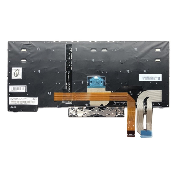 US Backlight keyboard for Lenovo ThinkPad E480 L480 L380 Yoga T480s, For ThinkPad E480 Silver(US)