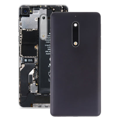Battery Back Cover with Camera Lens Frame & Side Keys for Nokia 5, For Nokia 5