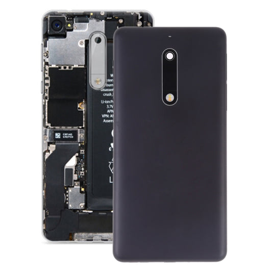 Battery Back Cover with Camera Lens Frame & Side Keys for Nokia 5, For Nokia 5