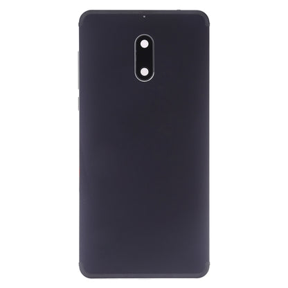Battery Back Cover with Camera Lens Frame & Side Keys for Nokia 6, For Nokia 6