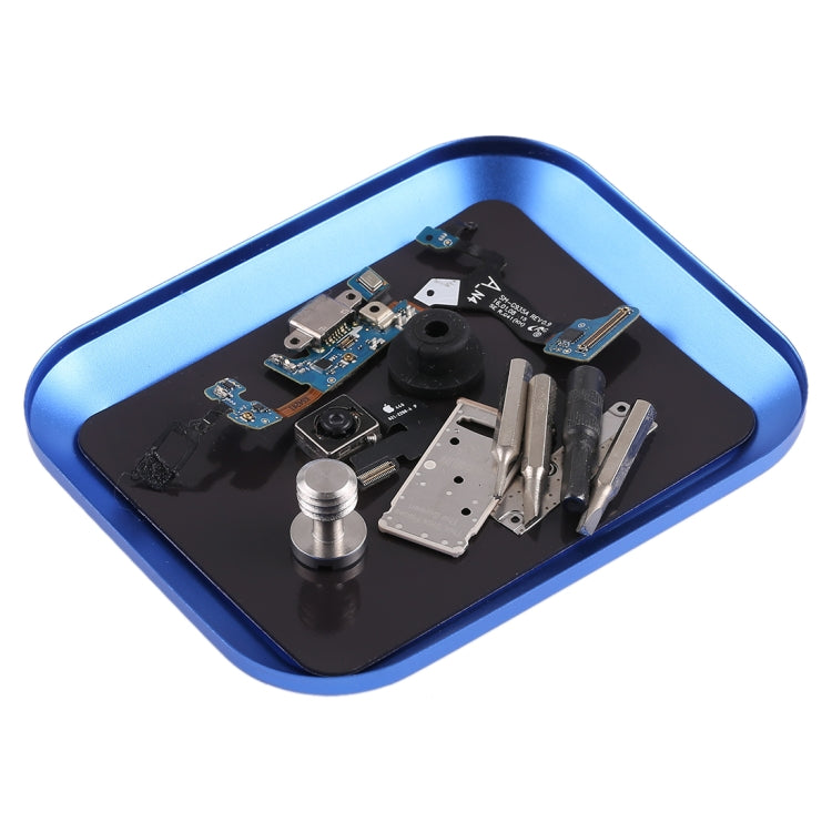 Aluminium Alloy Screw Tray Phone Repair Tool, Screw Tray, Screw Tray (Red)