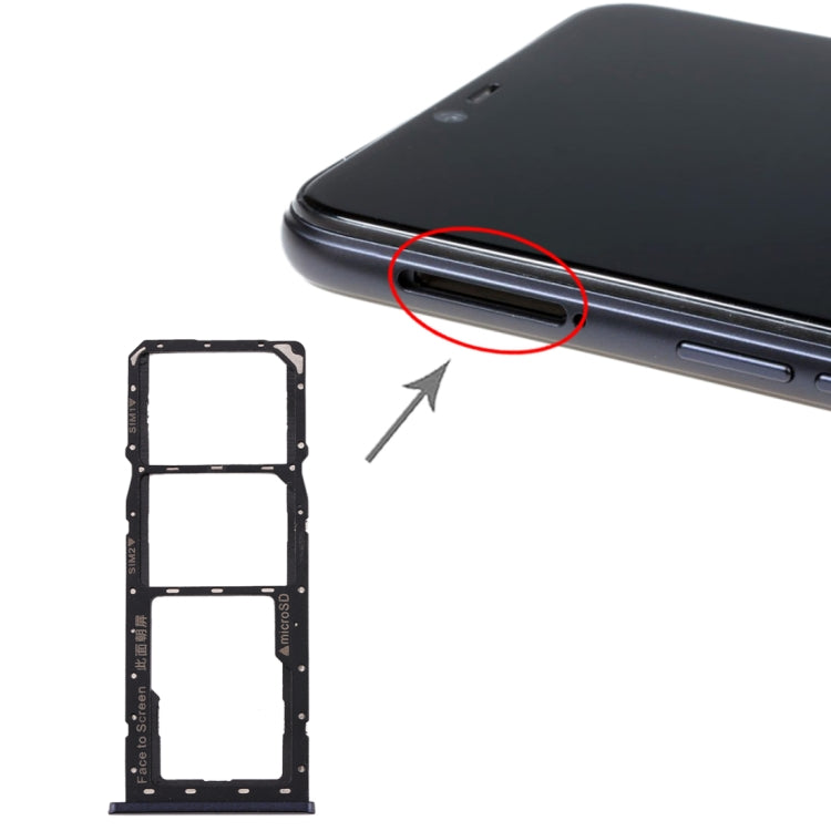 For Realme 2 SIM Card Tray + SIM Card Tray + Micro SD Card Tray, For OPPO  Realme 2, For OPPO Realme 2, For Realme 2