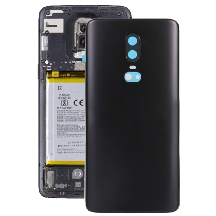 For OnePlus 6 Back Cover, For OnePlus 6(Midnight Black)
