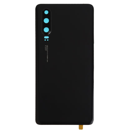 Battery Back Cover with Camera Lens Frame for Huawei P30, For Huawei P30