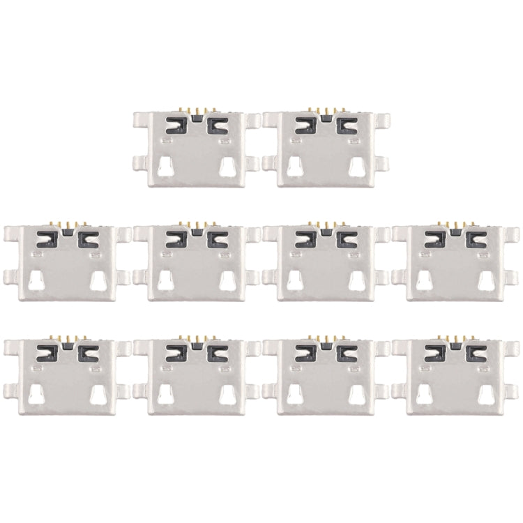 10 PCS Charging Port Connector for Xiaomi Redmi Note, For Redmi Note