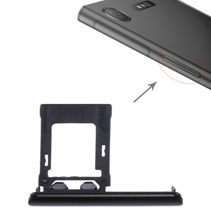 SIM / Micro SD Card Tray, Double Tray for Sony Xperia XZ1, For Xperia XZ1 (SIM / Micro SD Card), For XZ1 (SIM / Micro SD Card)