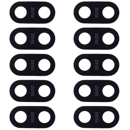 10 PCS Back Camera Lens for Nokia 7 Plus / E9 Plus, For Nokia 7 Plus / E9 Plus