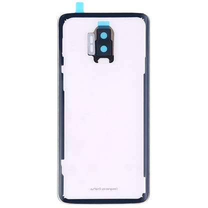 For OnePlus 6T Battery Back Cover with Camera Lens Frame, For OnePlus 6T