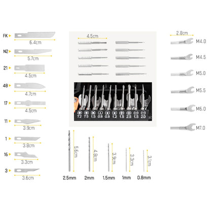 JAKEMY JM-8158 34 in 1 Multipurpose Screwdriver Set Hardware Repair Tool, JM-8158
