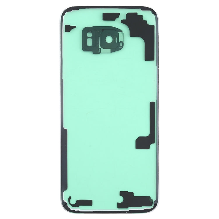For Samsung Galaxy S7 Edge / G9350 / G935F / G935A / G935V Transparent Battery Back Cover with Camera Lens Frame, For Galaxy S7 Edge