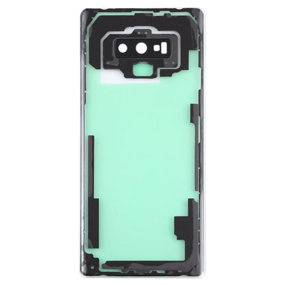 For Samsung Galaxy Note9 / N960D N960F Transparent Battery Back Cover with Camera Lens Frame, For Galaxy Note9