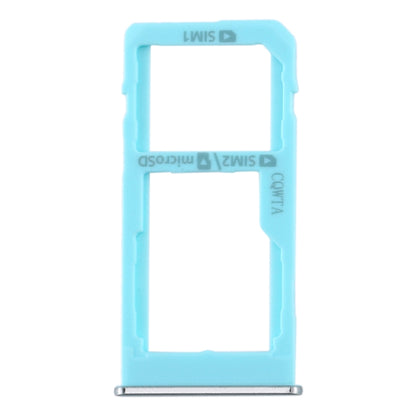 For Samsung Galaxy A60 SIM Card Tray + SIM Card Tray / Micro SD Card Tray, For Samsung Galaxy A60 (Baby Blue), For Samsung Galaxy A60